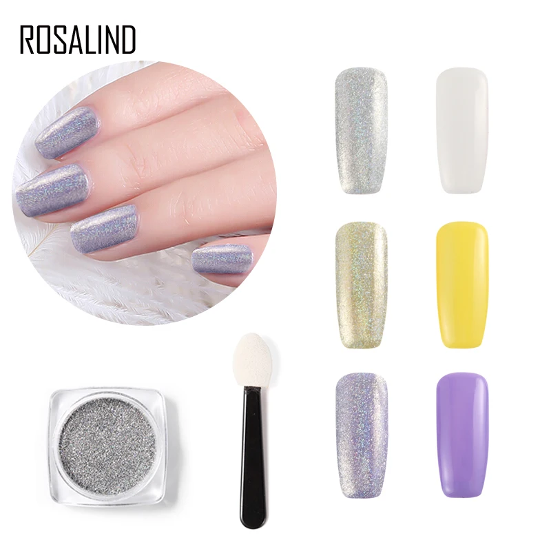 ROSALIND Sliver Mirror Nail Glitter Sequin Powder Bling Ch Gel Nail Polish Set For Manicure Design Decoraction Base Top Coat
ROSALIND Sliver Mirror Nail Glitter Sequin Powder Bling Ch Gel Nail Polish Set For Manicure Design Decoraction Base Top Coat