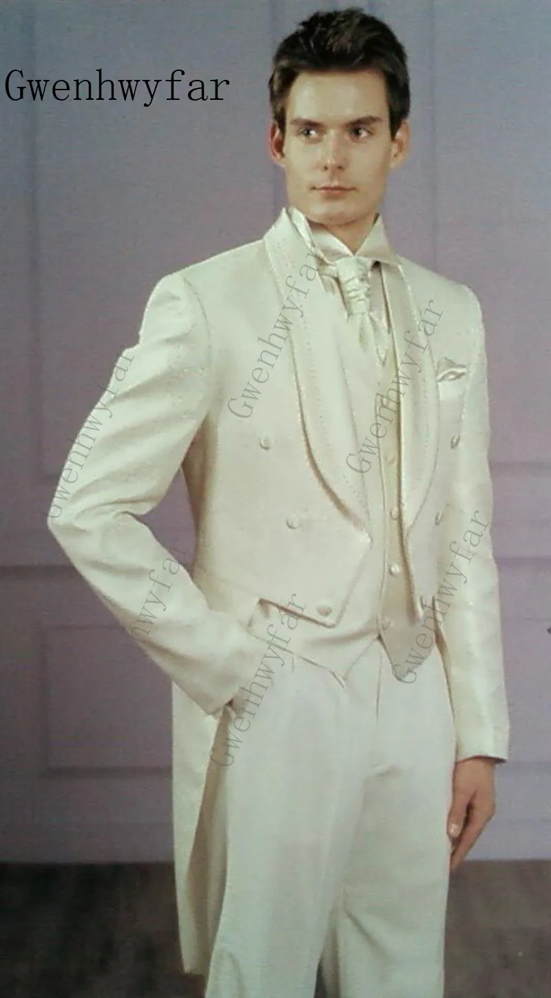 2019-latest-tailcoat-groom-tuxedos-shawl