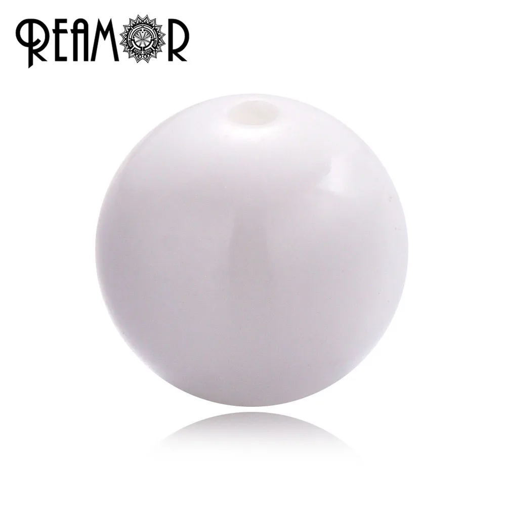 REAMOR Natural White Tridacna Stone Beads For Jewelry Making DIY Bracelet Necklace 6/ 8/10mm Strand 15'' Wholesale
REAMOR Natural White Tridacna Stone Beads For Jewelry Making DIY Bracelet Necklace 6/ 8/10mm Strand 15'' Wholesale