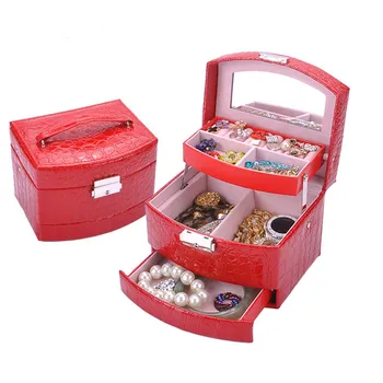 Automatic 3 Layers Box For Cosmetics Leather Makeup Organizer Jewel Storage Box For Holding Ring Necklace Bracelet Earring
Automatic 3 Layers Box For Cosmetics Leather Makeup Organizer Jewel Storage Box For Holding Ring Necklace Bracelet Earring