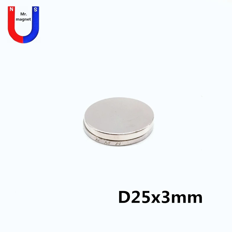 100pcs 25x3 neodymium magnet 25mm*3mm strong rare earth neodymium magnets 25*3 NdFeB permanent round magnetic 25mmx3mm
100pcs 25x3 neodymium magnet 25mm*3mm strong rare earth neodymium magnets 25*3 NdFeB permanent round magnetic 25mmx3mm