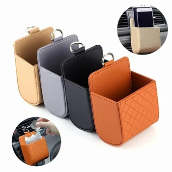 Organizer Box Sundries Storage Box Basket With Hook For Car Make Up Mobile Phone Pen Holder Key Coin Bag Case Black PU Leather
Organizer Box Sundries Storage Box Basket With Hook For Car Make Up Mobile Phone Pen Holder Key Coin Bag Case Black PU Leather