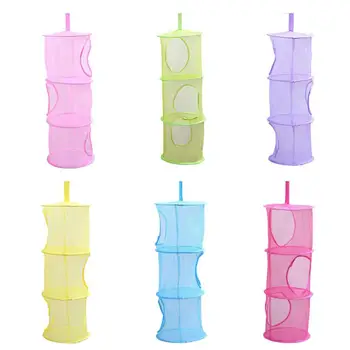OUNONA Hanging Mesh Space Saver Bags Organizer 3 Compartments Toy Storage Basket for Kids Room
OUNONA Hanging Mesh Space Saver Bags Organizer 3 Compartments Toy Storage Basket for Kids Room