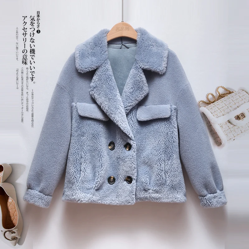 Real Fur Coat Women Short Winter Coat Women Sheep Shearing Real Sheep Fur Jacket Abrigos Mujer Invierno 2019 FW19DAW9107 YY647
Real Fur Coat Women Short Winter Coat Women Sheep Shearing Real Sheep Fur Jacket Abrigos Mujer Invierno 2019 FW19DAW9107 YY647