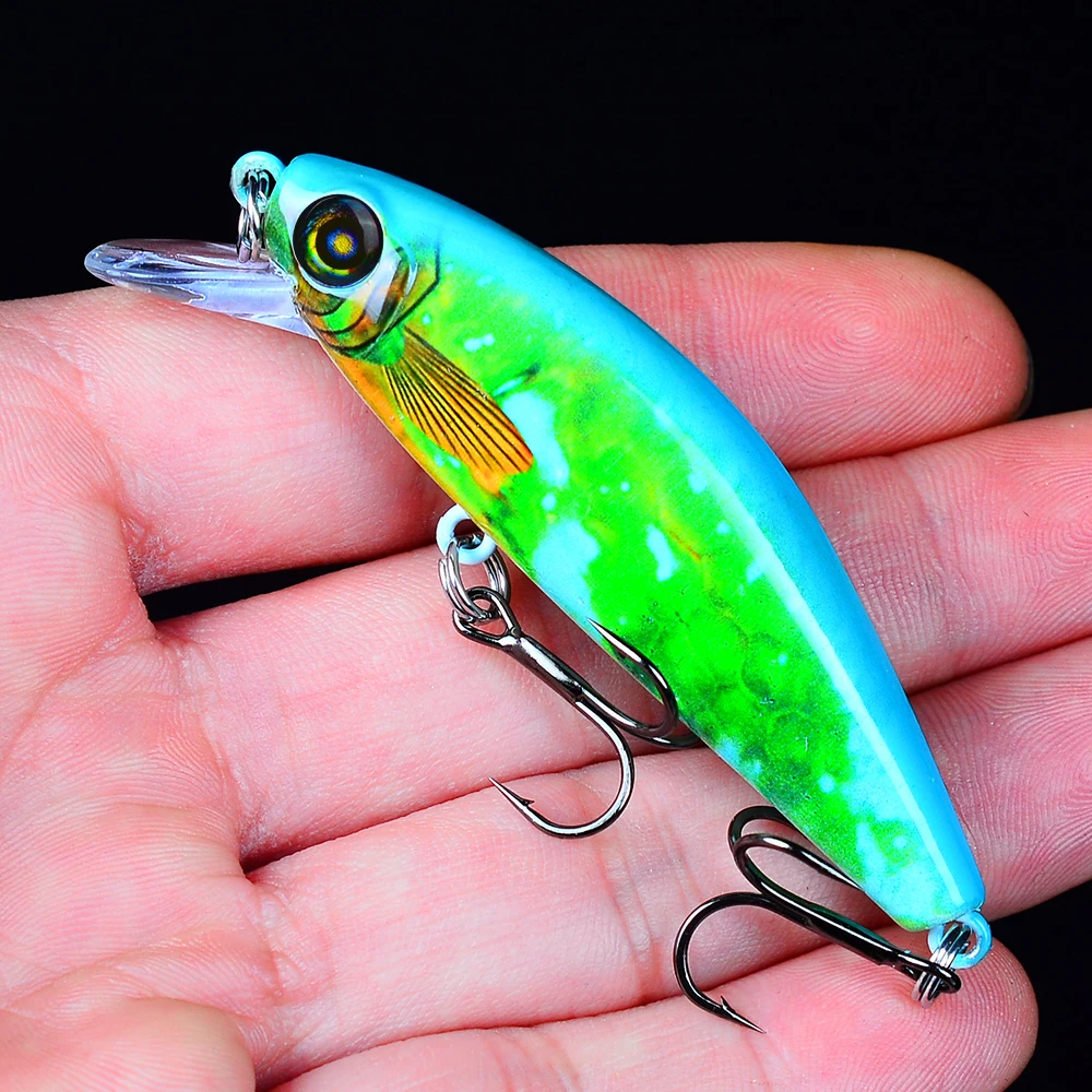 2019 Minnow 1pc Fishing Lures 8cm-3.15" Hard Lure 6 colors Fishing Tackle 6# Hook 10.5g Hard Artificial Bait With 3D Eyes Top
2019 Minnow 1pc Fishing Lures 8cm-3.15" Hard Lure 6 colors Fishing Tackle 6# Hook 10.5g Hard Artificial Bait With 3D Eyes Top