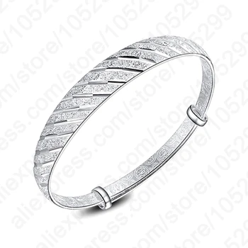 New Fashion Luxury Wedding Bracelets Bangles Vintage 925 Sterling Silver Bangles For Women Free Shipping
New Fashion Luxury Wedding Bracelets Bangles Vintage 925 Sterling Silver Bangles For Women Free Shipping