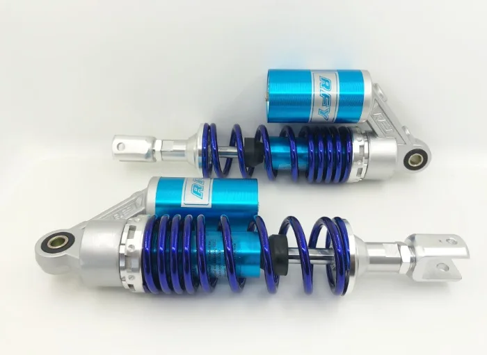 11.4 "295mm 2 Pieces Universal Motorcycle Air Shock Absorber Rear Suspension for Honda Yamaha Suzuki Kawasaki Silver + Blue
11.4 "295mm 2 Pieces Universal Motorcycle Air Shock Absorber Rear Suspension for Honda Yamaha Suzuki Kawasaki Silver + Blue