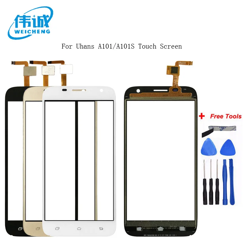 WEICHENG 5.0 '' Touch Screen Digitizer For Uhans A101 A101S Front Glass Lens Mobile Phone Touch Panel Sensor Tools
WEICHENG 5.0 '' Touch Screen Digitizer For Uhans A101 A101S Front Glass Lens Mobile Phone Touch Panel Sensor Tools