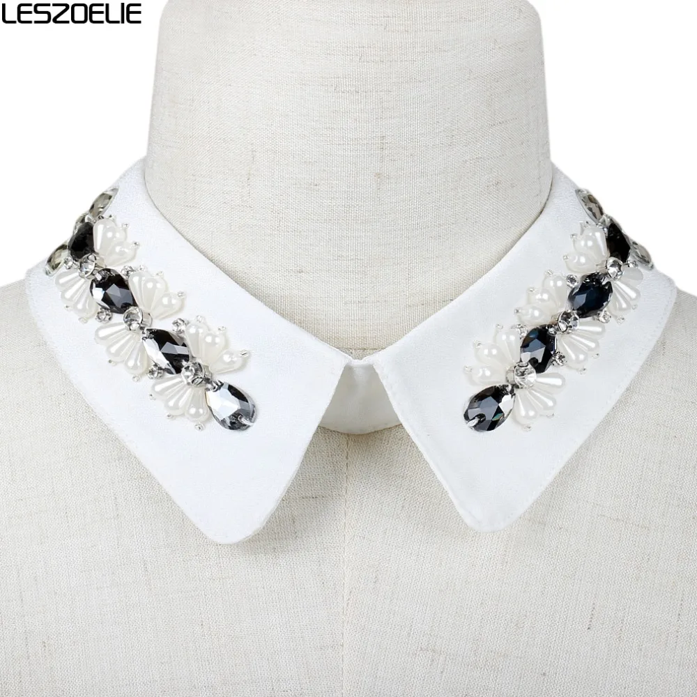 White Detachable Collar For Women 2019 Fashion Pearl Detachable Collar Lady Neckwear Party Accessories Girls Fake Collars
White Detachable Collar For Women 2019 Fashion Pearl Detachable Collar Lady Neckwear Party Accessories Girls Fake Collars