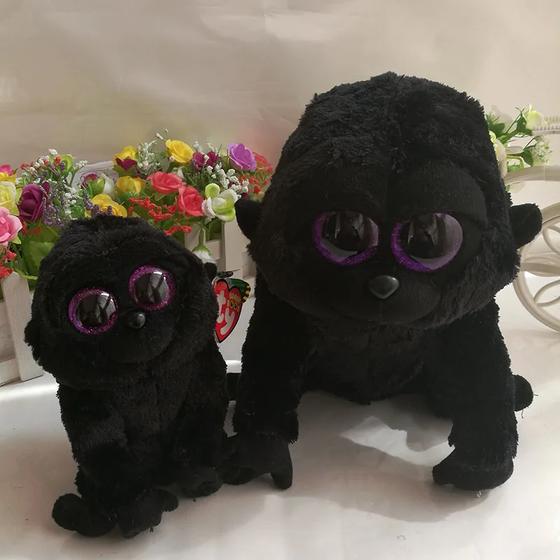 George gorilla chimpanzee ty 2PCs/lot 25cm and 15CM BIG EYES Plush Toys Stuffed animals children toy SOFT TOY
George gorilla chimpanzee ty 2PCs/lot 25cm and 15CM BIG EYES Plush Toys Stuffed animals children toy SOFT TOY