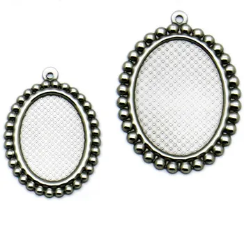 Blank Stainless Steel Oval Bezel with Loop 13*18mm 18*25mm Cameo Cabochons Bases Pendant Findings Accessories for Jewelry Making 
Blank Stainless Steel Oval Bezel with Loop 13*18mm 18*25mm Cameo Cabochons Bases Pendant Findings Accessories for Jewelry Making