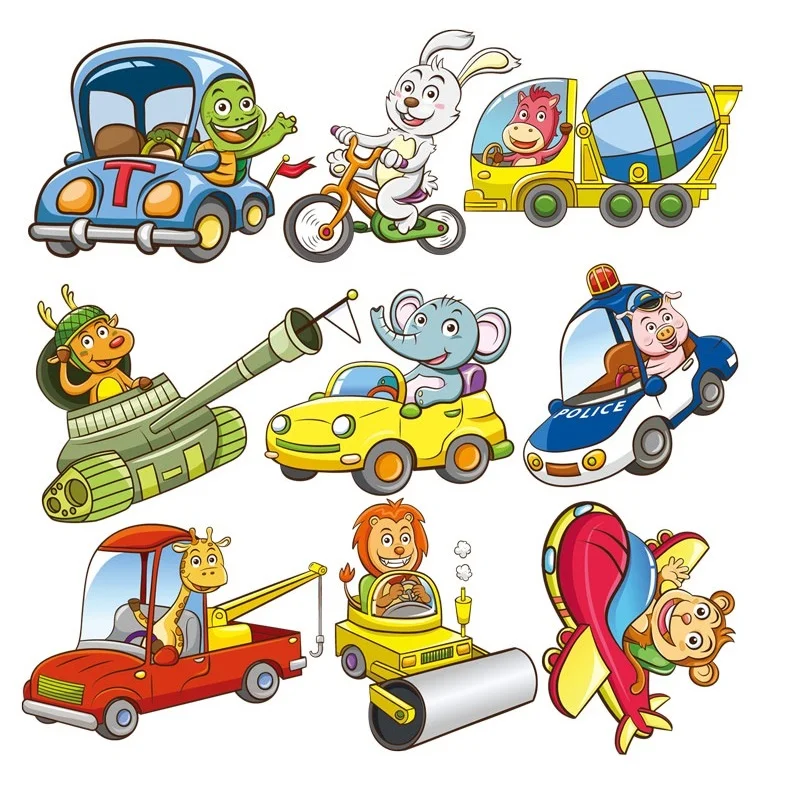 Wholesale Cute Animals Cars Set Patches Stickers Appliques Heat Transfer Diy Badges Iron-On Transfers For kids children Cloth
Wholesale Cute Animals Cars Set Patches Stickers Appliques Heat Transfer Diy Badges Iron-On Transfers For kids children Cloth