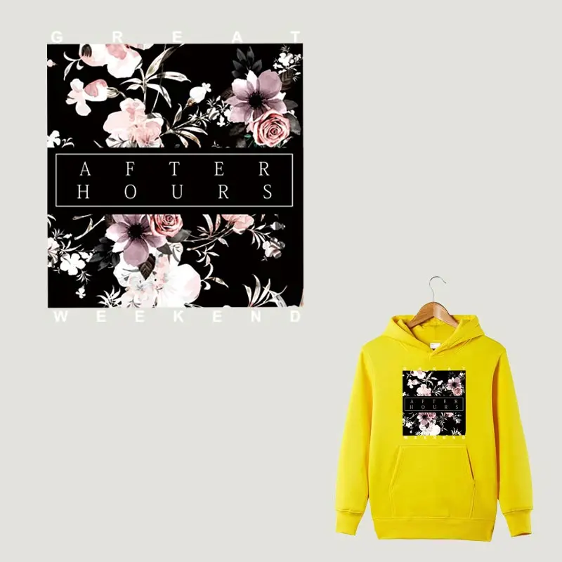 Flower Iron On Patches For Clothes DIY A-level Washable Printing On T-shirt Jeans Thermal Sticker Decoration Accessory Y-238
Flower Iron On Patches For Clothes DIY A-level Washable Printing On T-shirt Jeans Thermal Sticker Decoration Accessory Y-238