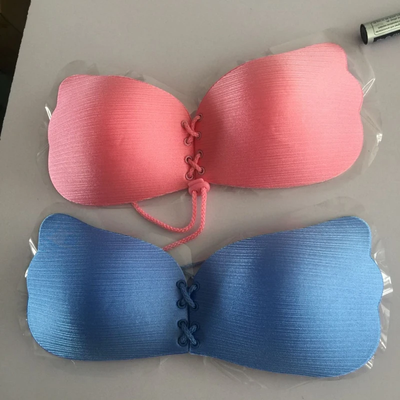 Sexy Sujetador Women Push Up Bra Front Closure Self-Adhesive Silicone Gel Invisible Bra Seamless Strapless Backless Bra bralette 22