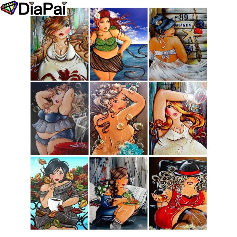 DIAPAI 5D DIY Diamond Painting 100% Full Square/Round Drill "Beauty oil painting" 3D Embroidery Cross Stitch Home Decor
DIAPAI 5D DIY Diamond Painting 100% Full Square/Round Drill "Beauty oil painting" 3D Embroidery Cross Stitch Home Decor