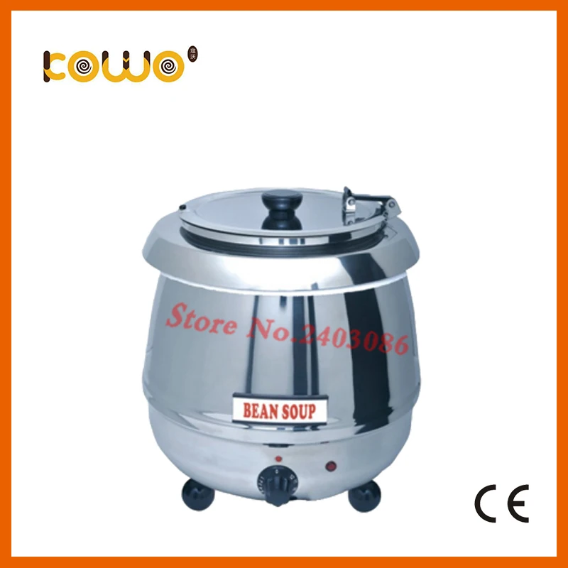 

10l round kitchen electric food warmer EGO thermostate stainless steel buffet soup bain marie catering food display warmer
