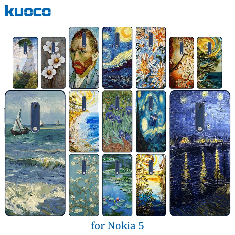 For Nokia 5 Back Cover Case For Nokia 5 5.2 inch Soft Silicon Van Gogh Pattern Phone Soft Cases Coque For Nokia5 Funda Capa
For Nokia 5 Back Cover Case For Nokia 5 5.2 inch Soft Silicon Van Gogh Pattern Phone Soft Cases Coque For Nokia5 Funda Capa