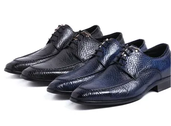 High Quality Men Fashion Pointed Toes Leather Dress Shoes Genuine Leather Spring Autumn Flat Derby Shoes Free Shipping
High Quality Men Fashion Pointed Toes Leather Dress Shoes Genuine Leather Spring Autumn Flat Derby Shoes Free Shipping