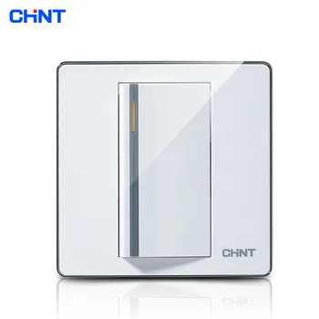 CHINT Electric Light Switches NEW9E Type Wall Switch 86 Type Panel One Gang Two Way Switch Panel
CHINT Electric Light Switches NEW9E Type Wall Switch 86 Type Panel One Gang Two Way Switch Panel