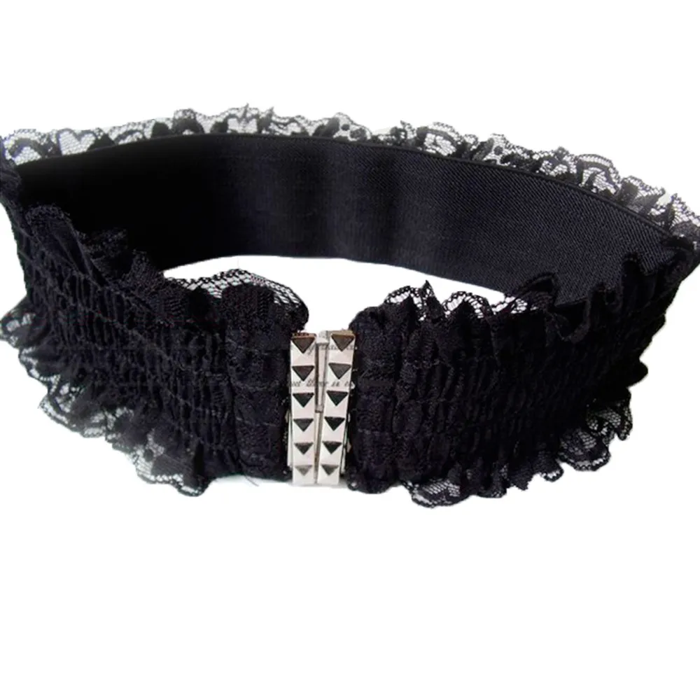 Retro Totem Wide Lace Waistband Women Black White Elastic Stretch Dress Waist Belt Buckle Band Ladies Dress Decoration
Retro Totem Wide Lace Waistband Women Black White Elastic Stretch Dress Waist Belt Buckle Band Ladies Dress Decoration