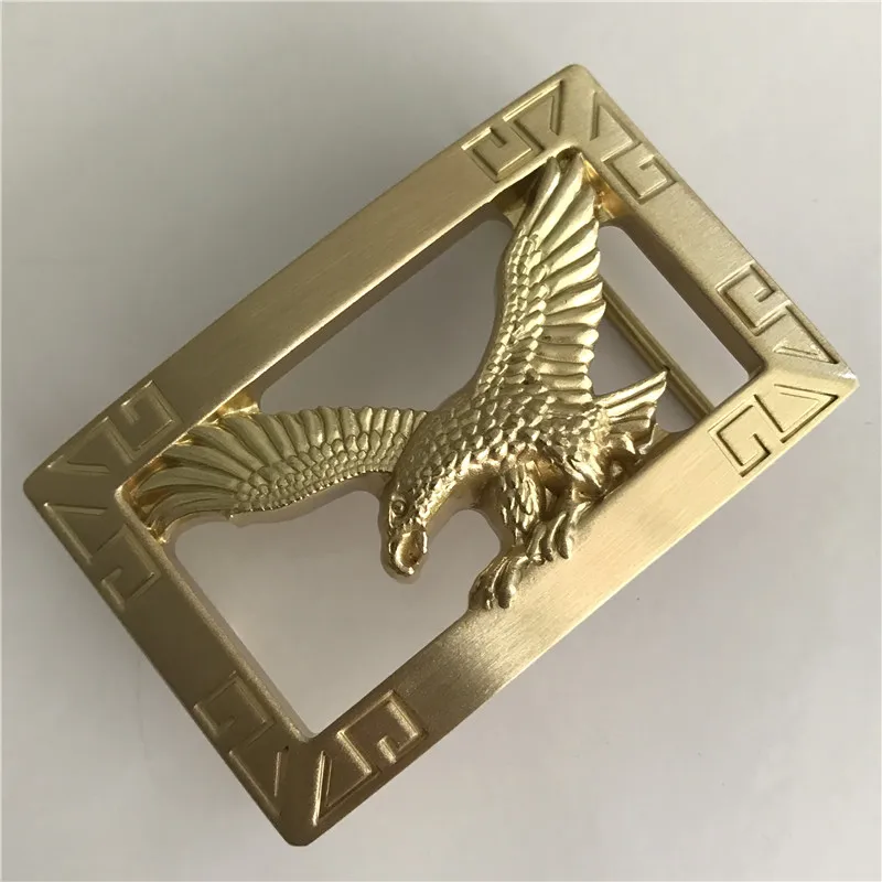 Retail New Rectangle 3D Yellow Eagle Solid Brass Belt Buckle With Metal Mens Womens Leather Belt Accessories Fit 4cm Wide Belt
Retail New Rectangle 3D Yellow Eagle Solid Brass Belt Buckle With Metal Mens Womens Leather Belt Accessories Fit 4cm Wide Belt