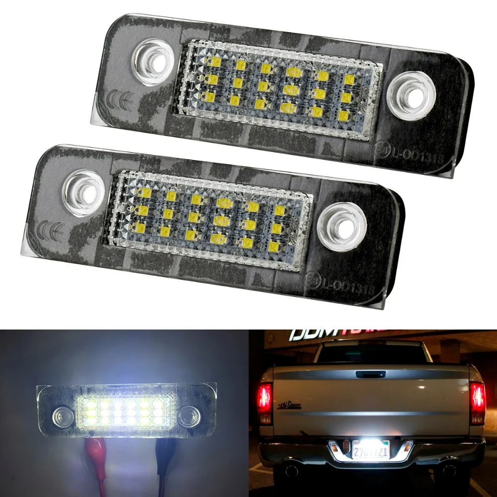 Car License Plate Light Number Plate Lamps Light For Ford Mondeo MK2 Fusion Fiesta MK5 LED Car Trunk Tailgate Light Accessories
Car License Plate Light Number Plate Lamps Light For Ford Mondeo MK2 Fusion Fiesta MK5 LED Car Trunk Tailgate Light Accessories