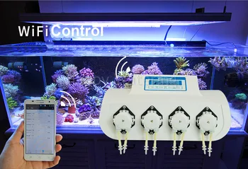 110V-240V Micro Peristaltic Pump Metering Pump Aquarium WIFI Phone Control
