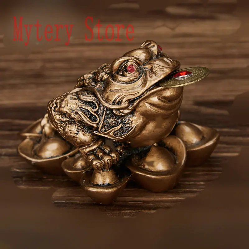 Feng Shui Money Fortune Wealth Chinese for Frog Toad Coin Home Office Decoration Tabletop Ornaments Lucky Gifts.
Feng Shui Money Fortune Wealth Chinese for Frog Toad Coin Home Office Decoration Tabletop Ornaments Lucky Gifts.