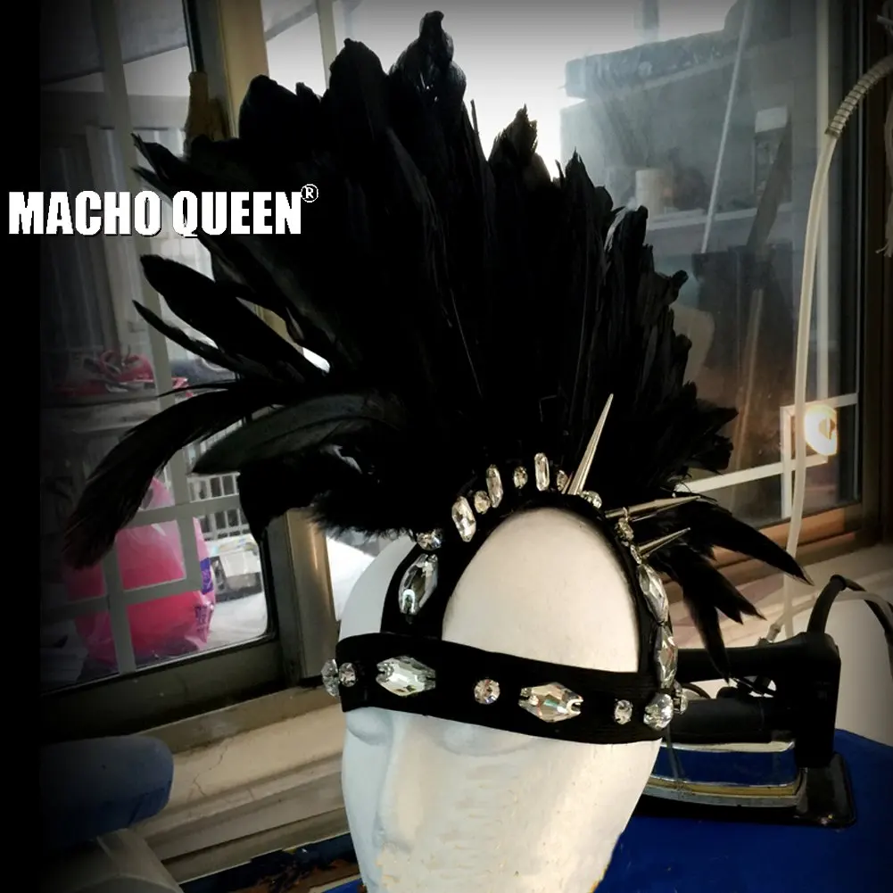 Burning Man Black Feather Head Piece Costume Gogo Samba Dance Headdress Festival Rave Clothes Outfits Gear Halloween Masquerade
Burning Man Black Feather Head Piece Costume Gogo Samba Dance Headdress Festival Rave Clothes Outfits Gear Halloween Masquerade