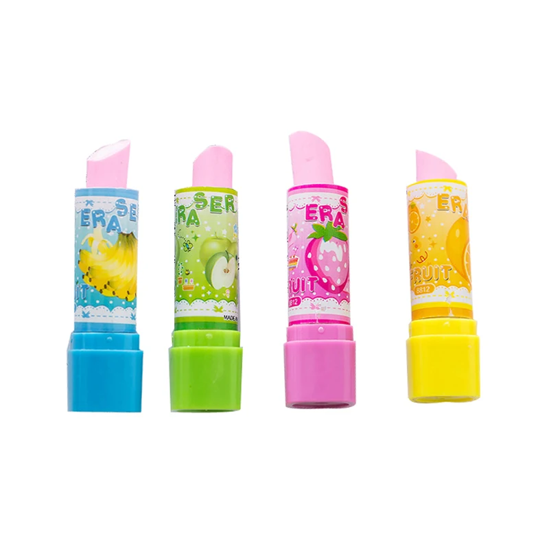 Stationery Cute Lipstick Pencil Eraser Student Gift Erasers School Office Supplies
Stationery Cute Lipstick Pencil Eraser Student Gift Erasers School Office Supplies
