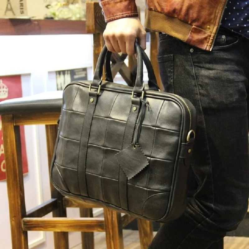 Advanced Genuine Artificial Leather Men briefcase 13 Inch Business Laptop Bag Leisure Messenger Bag Handbag Computer Bag 14+Gfit
Advanced Genuine Artificial Leather Men briefcase 13 Inch Business Laptop Bag Leisure Messenger Bag Handbag Computer Bag 14+Gfit