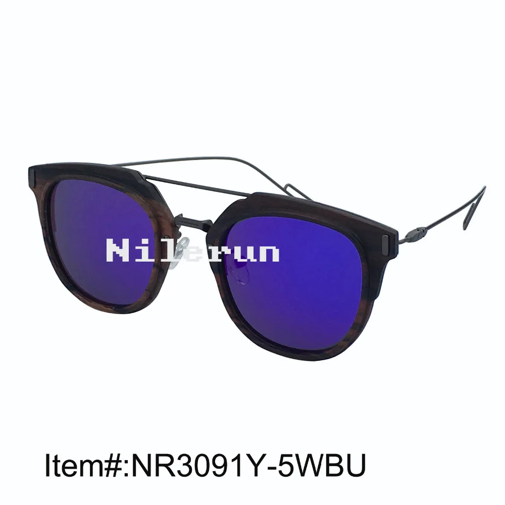 Brand matt grey metal temples and double nose bridges large round blue lens black ebony wood sunglasses
Brand matt grey metal temples and double nose bridges large round blue lens black ebony wood sunglasses