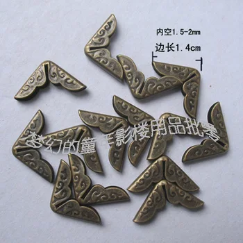 Hardcover Books Corners, 14mm Antique Bronze Color, 100pcs/lot, DIY Book Angle Accessories
Hardcover Books Corners, 14mm Antique Bronze Color, 100pcs/lot, DIY Book Angle Accessories