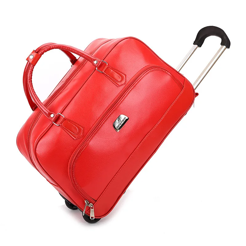 2017 fashion trolley bags waterproof bag women's large-capacity bags PU leather unisex wheel luggage bag excursions Suitcase Sac
2017 fashion trolley bags waterproof bag women's large-capacity bags PU leather unisex wheel luggage bag excursions Suitcase Sac