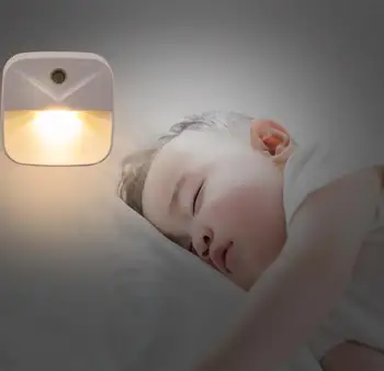 DSstyles 0.4W LED Intelligent Light Control Energy Saving Induction Lamp Night Light EU US Plug Style Square Baby Bedroom Lamp
DSstyles 0.4W LED Intelligent Light Control Energy Saving Induction Lamp Night Light EU US Plug Style Square Baby Bedroom Lamp