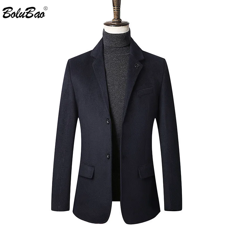 BOLUBAO Men Winter Coat 2019 Men's New Fashion Brand Solid Color Simple Pea Coat Male Trench Coat Business Casual Overcoat
BOLUBAO Men Winter Coat 2019 Men's New Fashion Brand Solid Color Simple Pea Coat Male Trench Coat Business Casual Overcoat
