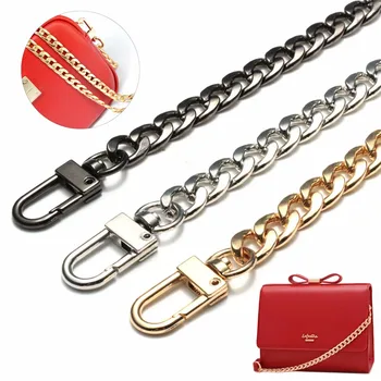 120cm Metal Stainless Steel Purse Chain Strap Handle Shoulder Crossbody Handbag Bag Belt Metal Replacement 3 Color
120cm Metal Stainless Steel Purse Chain Strap Handle Shoulder Crossbody Handbag Bag Belt Metal Replacement 3 Color