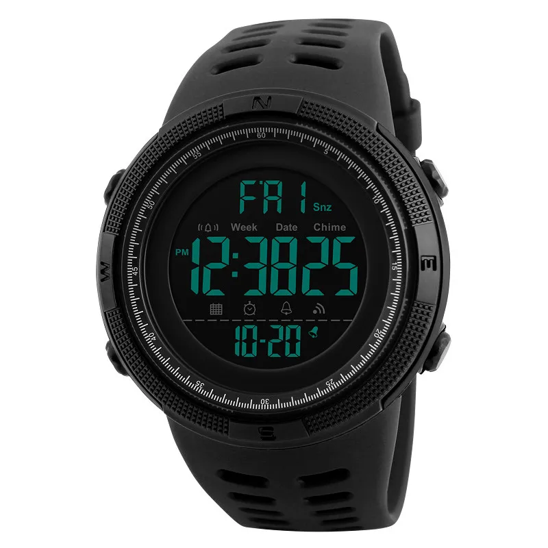 Men's outdoor sports watch Digital luminous waterproof LED electronic watch multi-function student watch
Men's outdoor sports watch Digital luminous waterproof LED electronic watch multi-function student watch