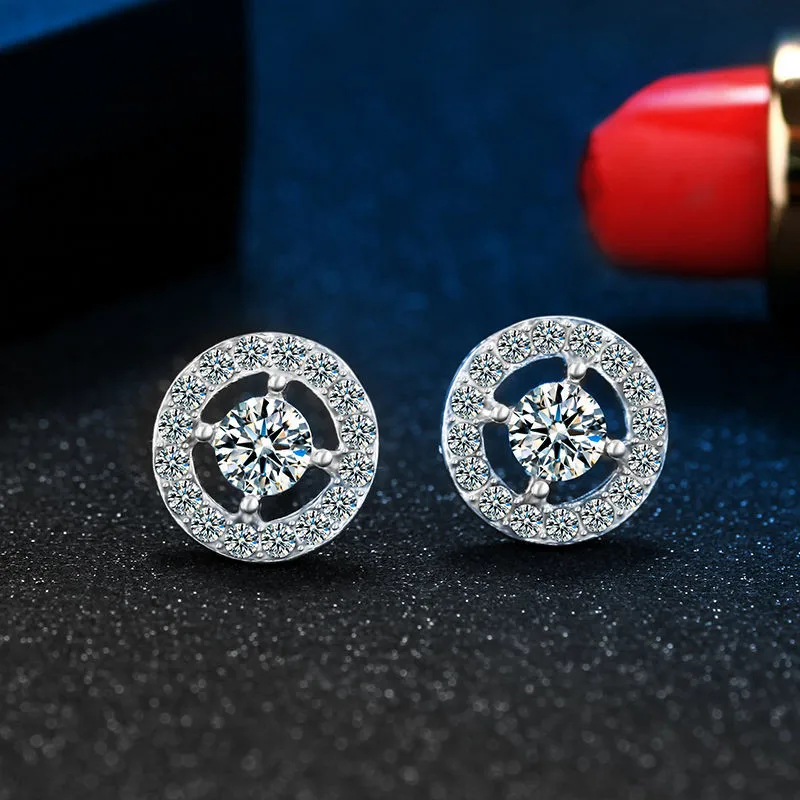 New Arrival Shiny Full Rhinestone Crystal Earrings Silver Color Stud Earrings For Women Female Wedding Gifts e0466
New Arrival Shiny Full Rhinestone Crystal Earrings Silver Color Stud Earrings For Women Female Wedding Gifts e0466