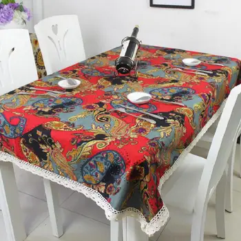 National flower color fabric Cotton Linen table cloth Wedding Hotel Bar Table Cover
National flower color fabric Cotton Linen table cloth Wedding Hotel Bar Table Cover