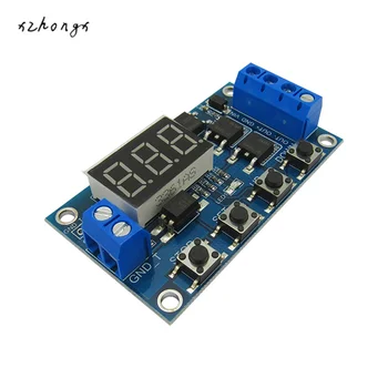 XNWY Trigger cycle time delay switch circuit double - MOS tube control board to replace relay module 12 24V
XNWY Trigger cycle time delay switch circuit double - MOS tube control board to replace relay module 12 24V