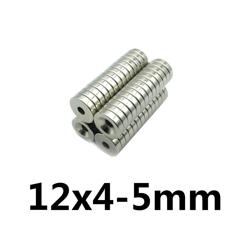 10pcs 12 x 4 mm Hole 4mm N35 Super Strong Permanet Round Neodymium Countersunk Ring Magnet Rare Earth Magnets
10pcs 12 x 4 mm Hole 4mm N35 Super Strong Permanet Round Neodymium Countersunk Ring Magnet Rare Earth Magnets