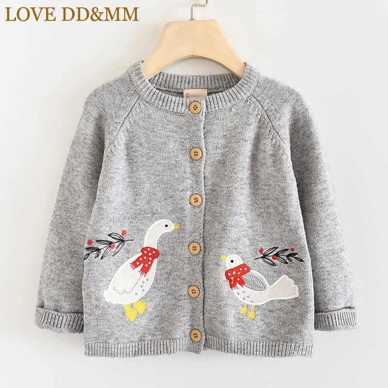 LOVE DD&MM Girls Coat 2019 Autumn New Children's Clothing Girls Cute Duck Soft Long-Sleeved Casual Button Knit Cardigan Coat
LOVE DD&MM Girls Coat 2019 Autumn New Children's Clothing Girls Cute Duck Soft Long-Sleeved Casual Button Knit Cardigan Coat