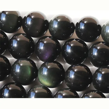 Wholesale Natural Genuine Flash Rainbow Obsidian Round Loose Stone Beads 3-18mm Fit Jewelry DIY Necklaces or Bracelets 15" 02666
Wholesale Natural Genuine Flash Rainbow Obsidian Round Loose Stone Beads 3-18mm Fit Jewelry DIY Necklaces or Bracelets 15" 02666