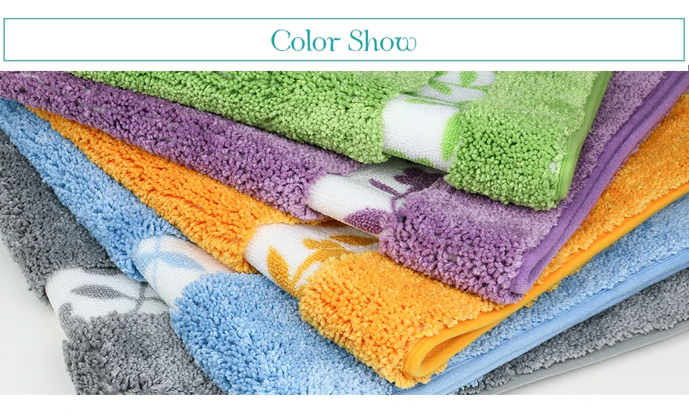 Microfiber&nylon Anti-slid Bathroom Mats Floral Bath Solid bathroom Floor mats Modern Carpet Rug tapis de bain 50*80cm TY-001 14