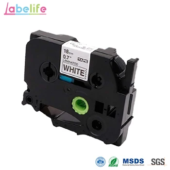 Labelife 1 Pack 18mm*8m tape Black on White TZe-241 Standard Laminated Label Tape for brother P-Touch Label Makers & Printer
Labelife 1 Pack 18mm*8m tape Black on White TZe-241 Standard Laminated Label Tape for brother P-Touch Label Makers & Printer