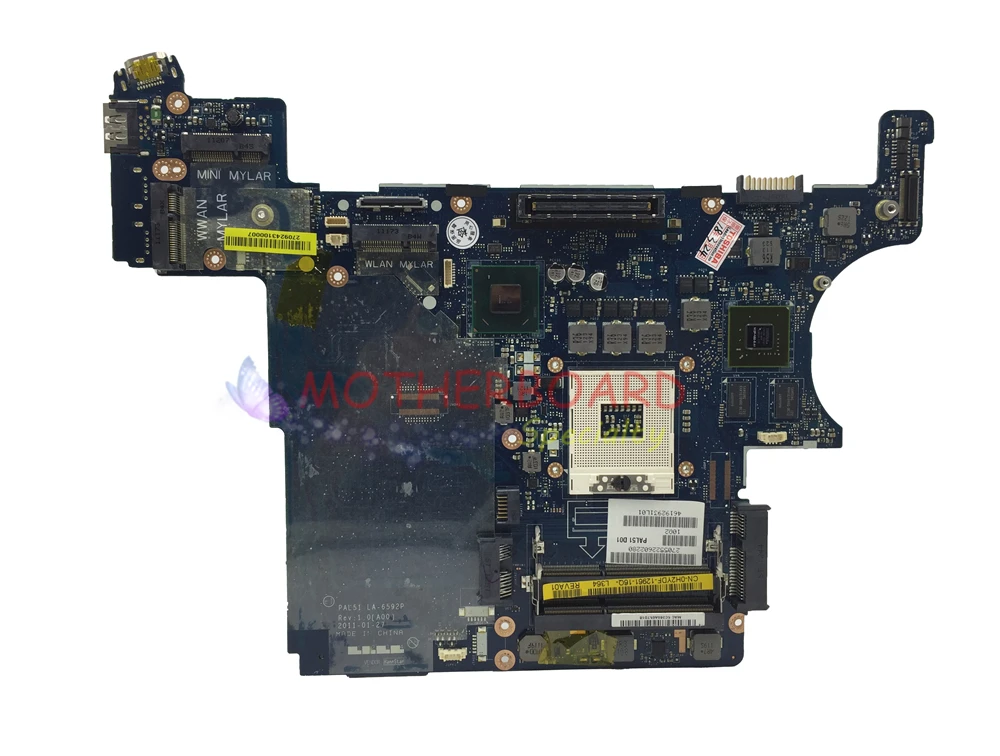 Vieruodis FOR Dell latitude E6420 laptop motherboard PAL51 LA-6592P 0H2YDF CN-0H2YDF QM67 w/ NVS4200M graphics Test work
Vieruodis FOR Dell latitude E6420 laptop motherboard PAL51 LA-6592P 0H2YDF CN-0H2YDF QM67 w/ NVS4200M graphics Test work