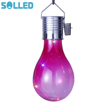 SOLLED Solar LED Hanging Lamp with Light Sensor Decorative Bulb Lawn Lamp for Outdoor Garden Camping
SOLLED Solar LED Hanging Lamp with Light Sensor Decorative Bulb Lawn Lamp for Outdoor Garden Camping