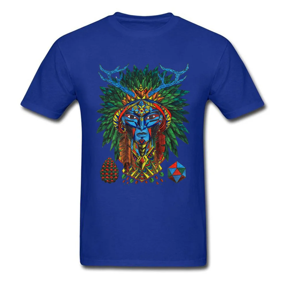 Chaman Funny Tops Shirt Short Sleeve for Men Cotton Lovers Day Round Neck T-Shirt Crazy Tshirts On Sale Free Shipping Chaman blue