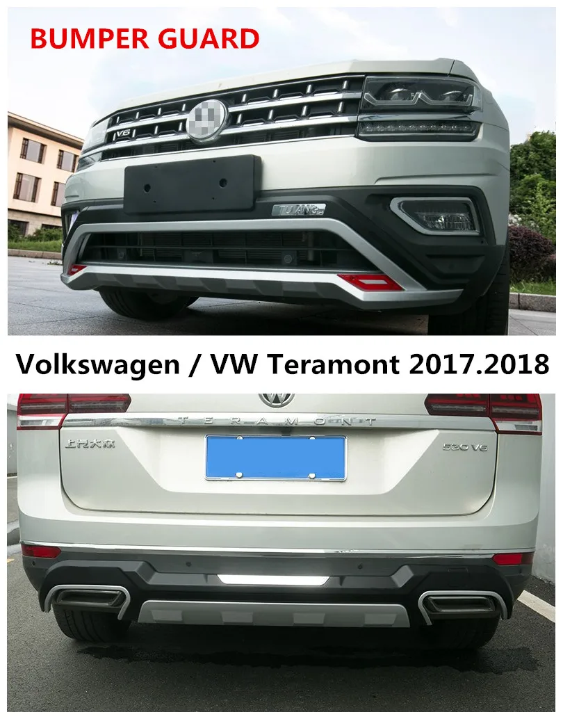 For Volkswagen / VW Teramont 2017.2018 BUMPER GUARD BUMPER Plate High Quality ABS Front+Rear Auto Accessories
For Volkswagen / VW Teramont 2017.2018 BUMPER GUARD BUMPER Plate High Quality ABS Front+Rear Auto Accessories